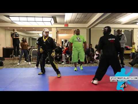 Sergio Brandon vs Adam Medford - Men's Sparring - NA International Champs 2014