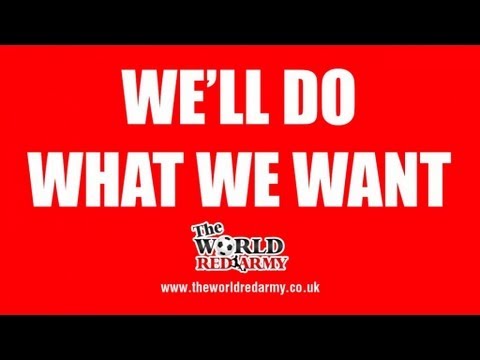 Manchester United Boys -We'll Do What We Want