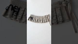 Upcycle old pants into alt micro skirt with screen printing #thriftflip #upcycling #sewing #sew