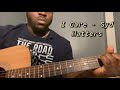 I Care - Syd Matters | Guitar Tutorial(how to play i care)