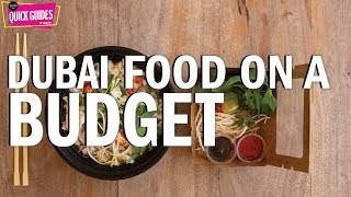 Dubai's ten best restaurants on a budget (2019)