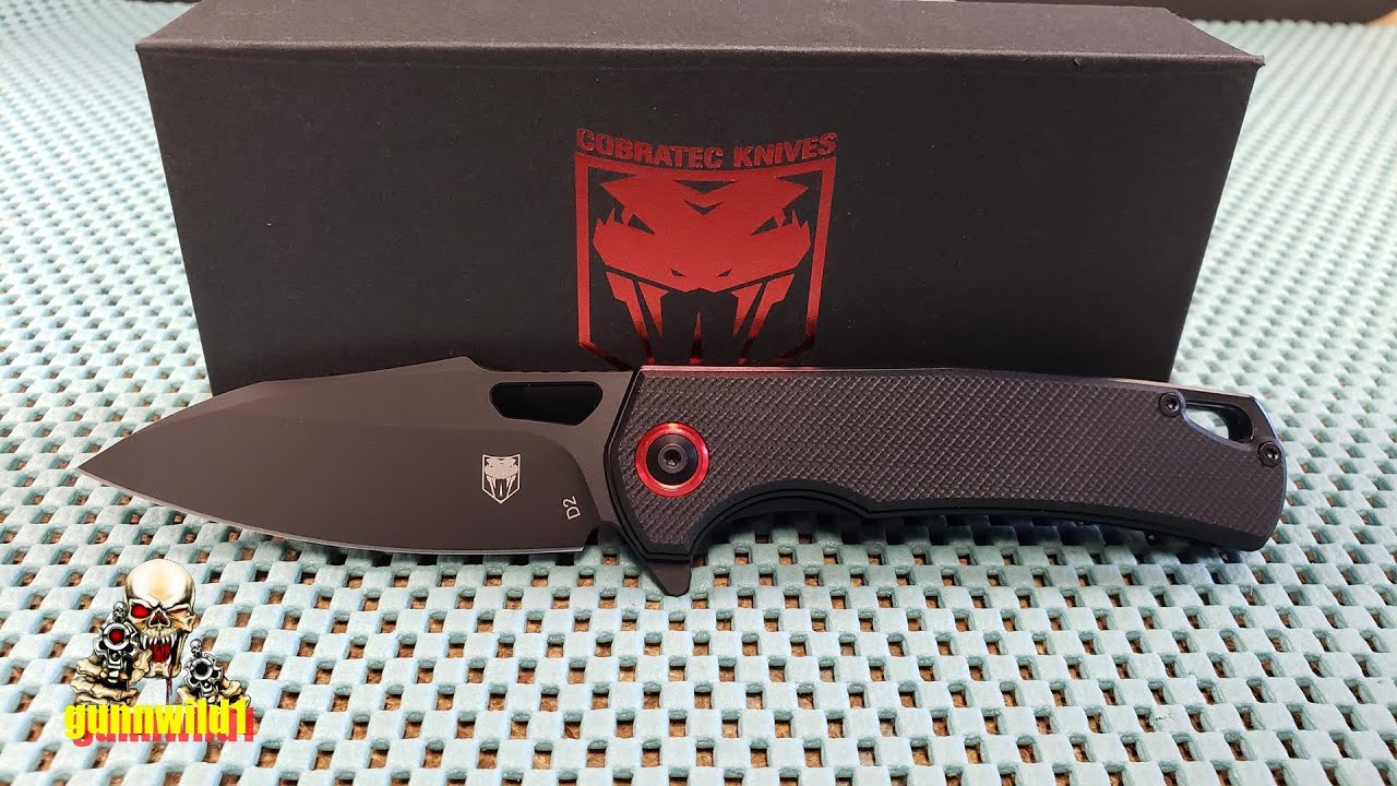 Blade Friday - CobraTec Wolverine Black