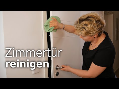 Zimmertür reinigen mit JEMAKO® - Richtig putzen in 90 Sekunden erklärt
