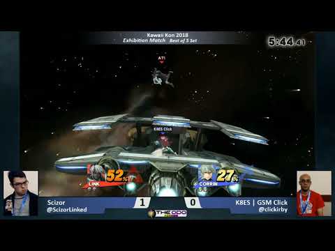 KKON18 Exhibition: SSB Wii U - Bo5 Set - Scizor vs Click