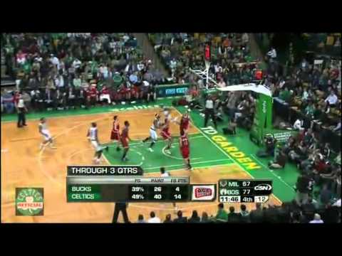 Kevin Garnett Highlights vs.Milwaukee Bucks 2/29/2012 - 25 points