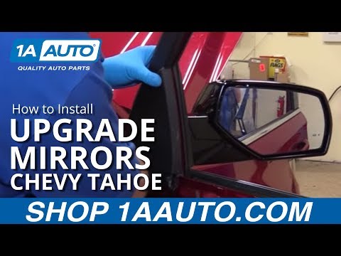 How to Install Upgrade Mirrors 15-19 Chevy Tahoe LT