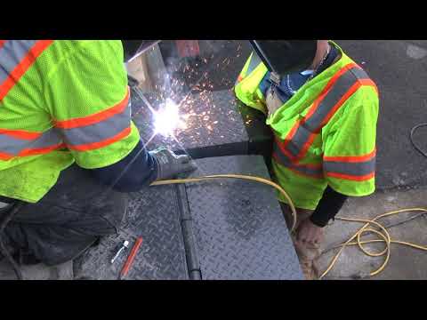 Edge of Dock Bolt On Installation