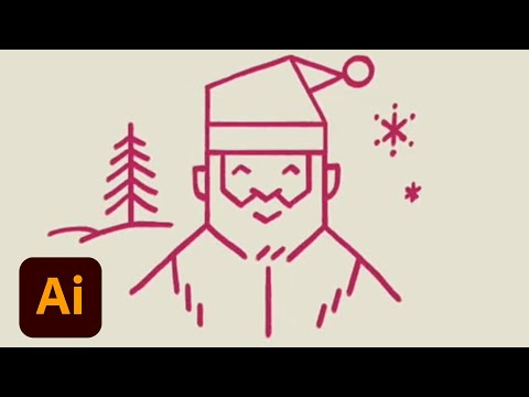Draw Along with Kyle T. Webster - Santa | Adobe Creative Cloud