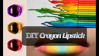 DIY: Create Crayola Lippies || Misty Blu