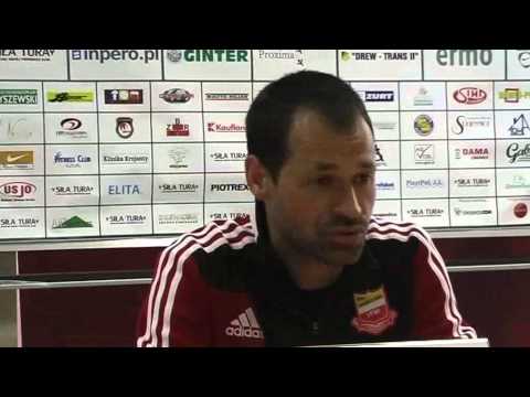 www.mkschojniczanka.pl - konferencja prasowa - Chojniczanka Chojnice - Chrobry Głogów 2:0