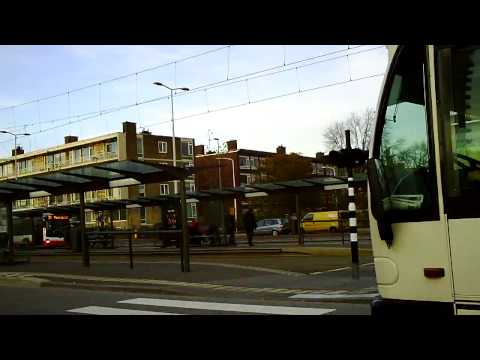 HTM Den Oudsten Alliance B96 bussen (122 en 186) op Den Haag Leyenburg