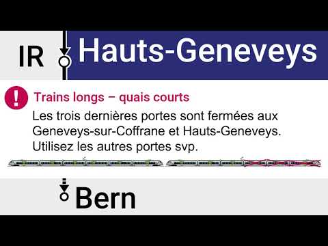 annonce BLS » Pas de sortie aux trois dernières portes | SLBahnen