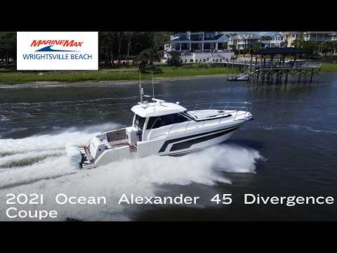 2021 Ocean Alexander 45 Divergence Coupe Dream Weaver Video