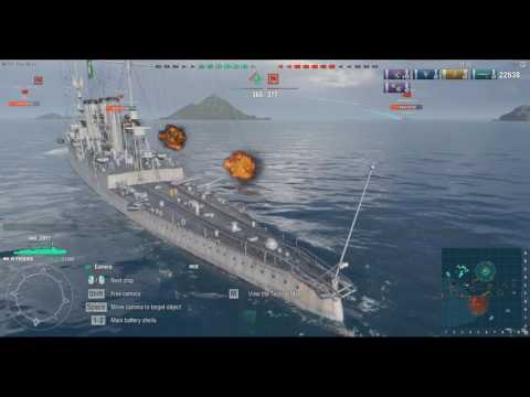World of Warships 0.6.4.0: Zuiho (CQC) Battle 03