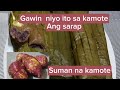 Suman na kamote/Gawin niyo po ito sa kamote Ang sarap by Tinderang kusinera #youtubevideo2023