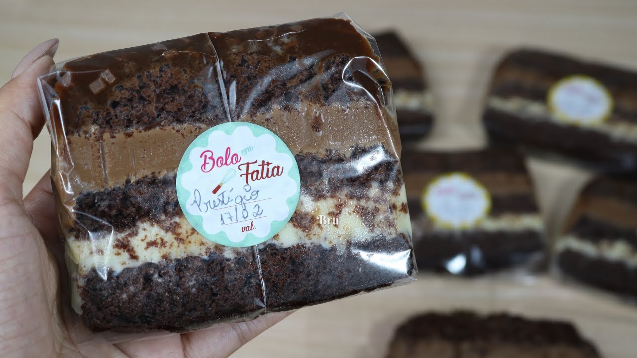 FAÇA E VENDA BOLO EM FATIAS - BOLO EM FATIAS TENDÊNCIA EM FAÇA E VENDA | Bru na Cozinha |