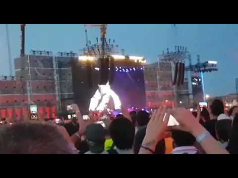 Vasco Rossi e Gaetano Curreri Medley Modena park 2017