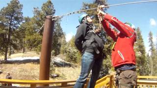 preview picture of video 'Conifer Zip Line 4 14 13'