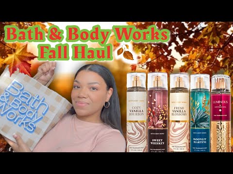 Bath & Body Works Fall Fragrance Haul