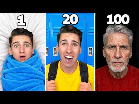 ŽIVIM OD 1 DO 100 GODINA ZA 24 SATA!