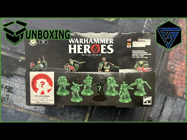 Vídeo relacionado con Games Workshop - Warhammer 40,000 - Warhammer Heroes - Dark Angels (caja de exhibición de 8 kits de modelo de plástico al azar)