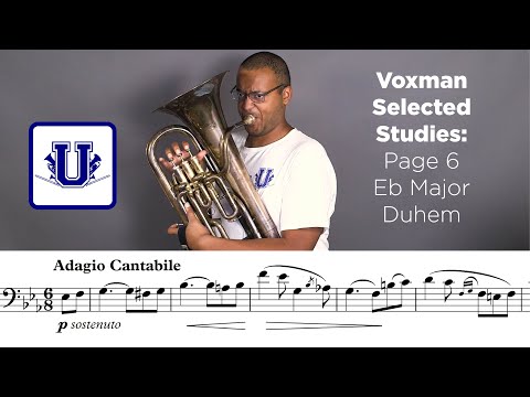 Eb Major Duhem (page 6) from Voxman Selected Studies