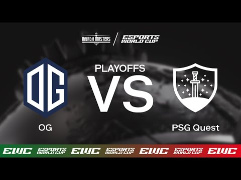 OG vs. PSG Quest - Dota2 Riyadh Masters x EWC - Day 12 - Playoffs