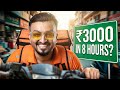 ₹3000 in 8 Hours? 1 Day as Delivery Boy Challenge | Shocking Result!