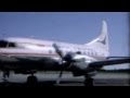 North Central Convair CV 340 Arrival Michigan 1963