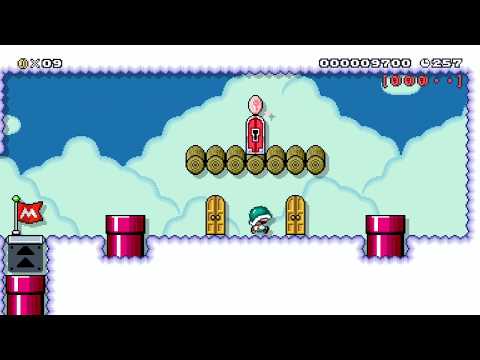 4 tasks by Krokoo - Super Mario Maker 2 - No Commentary 1ca 1cb 022020