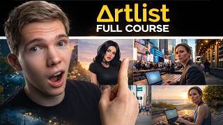 How to Use Artlist AI - Full Course (Nano Banana 2, Kling 3.0)
