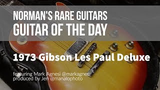 Video thumbnail for Norman's Rare Guitars - Guitar of the Day: 1973 Gibson Les Paul Deluxe by Normans Rare Guitars