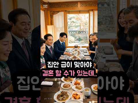 상견례에서 전세인지 월세인지 묻는 사돈댁