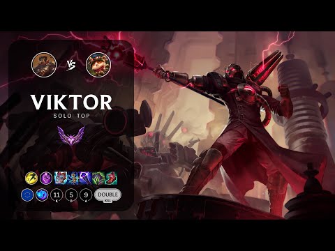 Viktor Top vs Teemo - EUW Master Patch 12.21