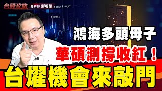 鴻海多頭母子，華碩測撐收紅！台燿機會來敲門！ (圖)