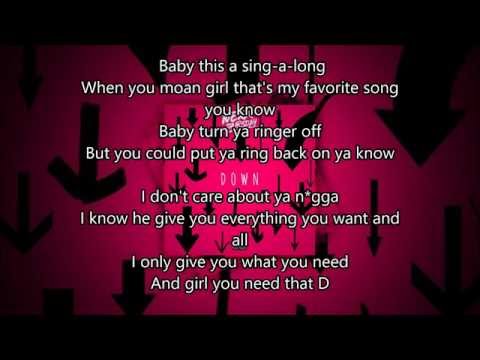 NexXthursday - Down (Lyrics) (Prod By. Joey Castellani)