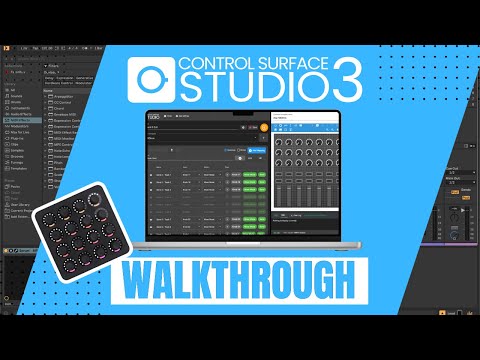 Control Surface Studio 3:  Full Walkthrough (How To Build Ableton MIDI Remote Scripts)