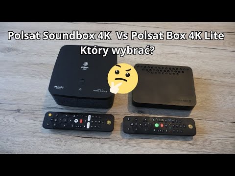 Which decoder should you choose: Polsat Box 4K Lite or Polsat Soundbox 4K? Comparison