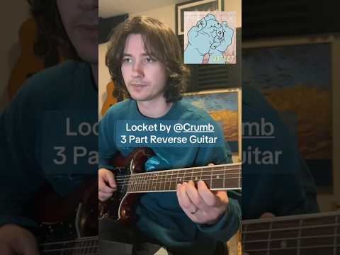Reverse guitars on Locket by @CrumbTheBand this is a 3 part harm played backwards and reversed