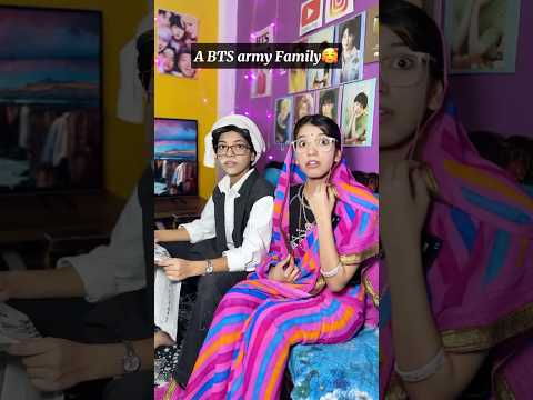 A BTS army Family🥰💜 #viralshort #funny #family #btsarmy