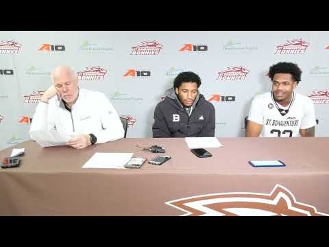 MBB | St. Bonaventure vs. Dayton Postgame Press Conference (2/4/23)