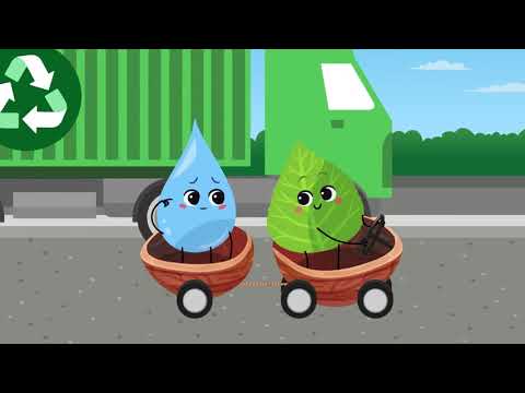 Kapljica in Listek raziskujeta: Kam gredo odpadki, ko jih odvržemo