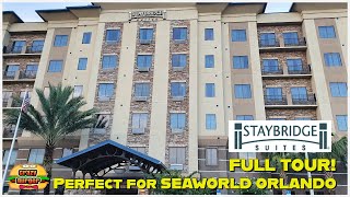 Staybridge Suites Orlando at Seaworld FULL TOUR!