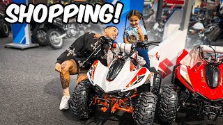 Taking my 5 Year Old Daughter Bike Shopping ! | Braap Vlogs