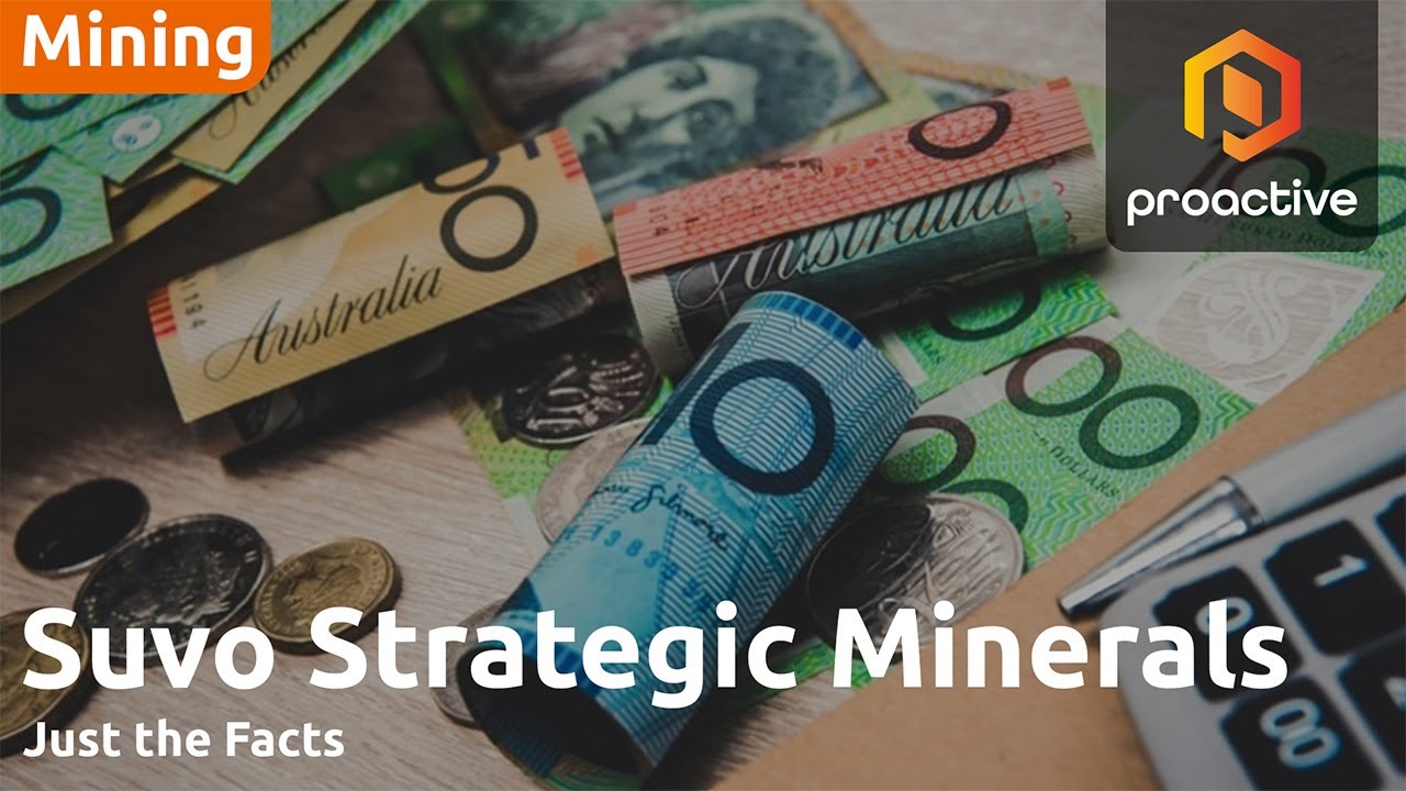 Just the Facts: Suvo Strategic Minerals extends kaolin offtake agreement to 2030
