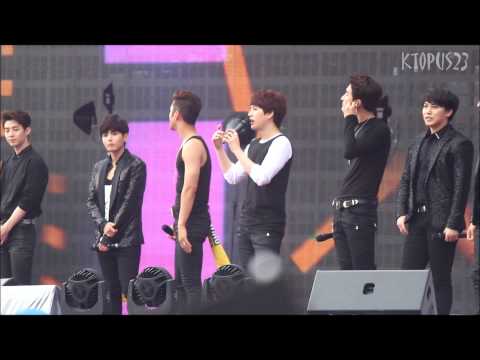 [140701] HK DOME FESTIVAL - " KYUHYUN TALK " @ SUPER JUNIOR M