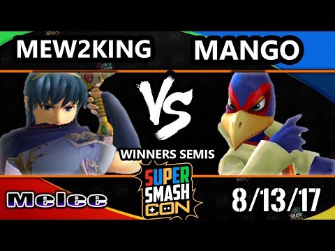 Smash Con 2017 SSBM - FOX MVG | Mew2King (Marth, Sheik) Vs. C9 | Mang0 (Falco) Smash Melee WS
