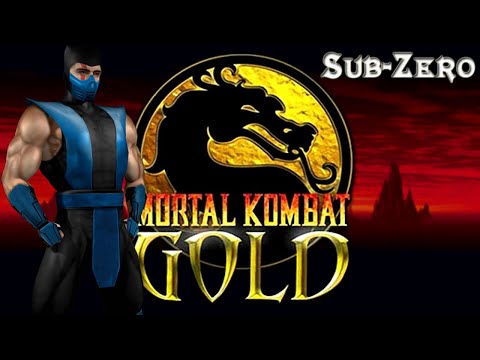 Mortal Kombat Gold (Dreamcast) Sub-Zero Playthrough