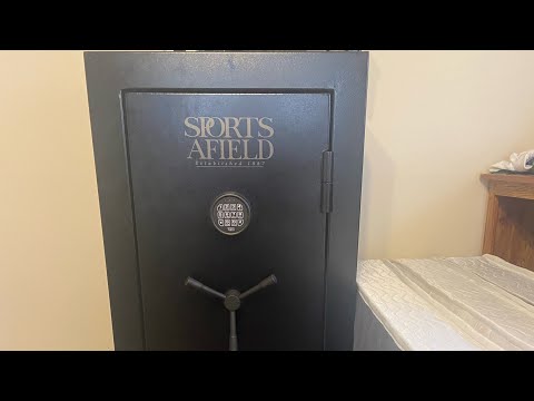 Gun safe review and tour…. Sports Afield 24+3