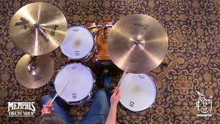 Video thumbnail for Used Zildjian 13" K Master Sound Hi Hat Cymbals - 897/999g (UK0906-1041018E) by Memphis Drum Shop
